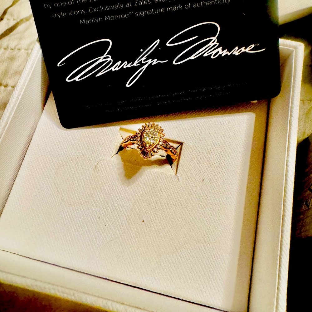 Marilyn Monroe’s rose gold ring collection